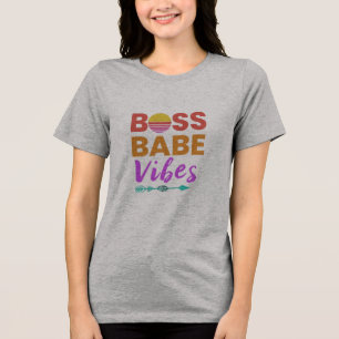 Boss Babe Vibes Empowering Tee