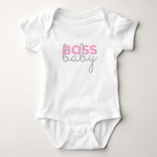 Boss Baby - Pink Bodysuit