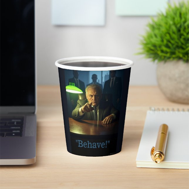 Boss behave paper cups (Insitu)