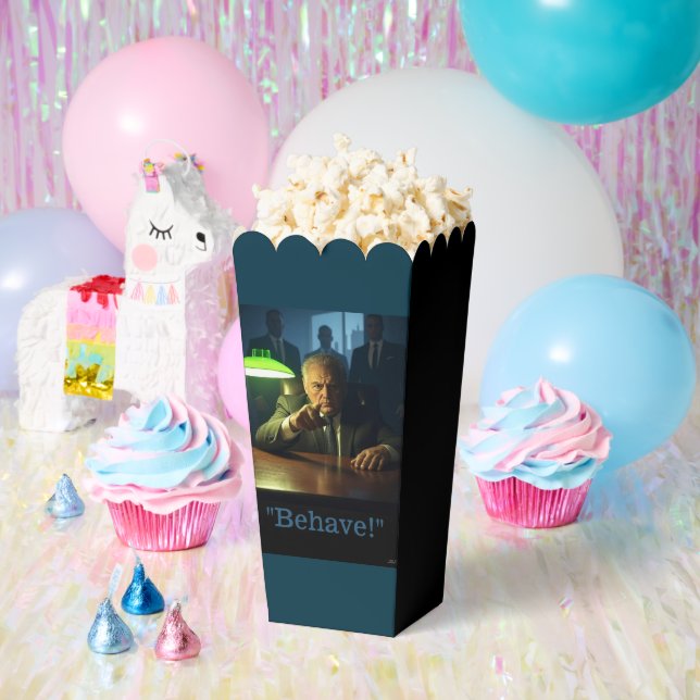 Boss behave popcorn boxes (Party)