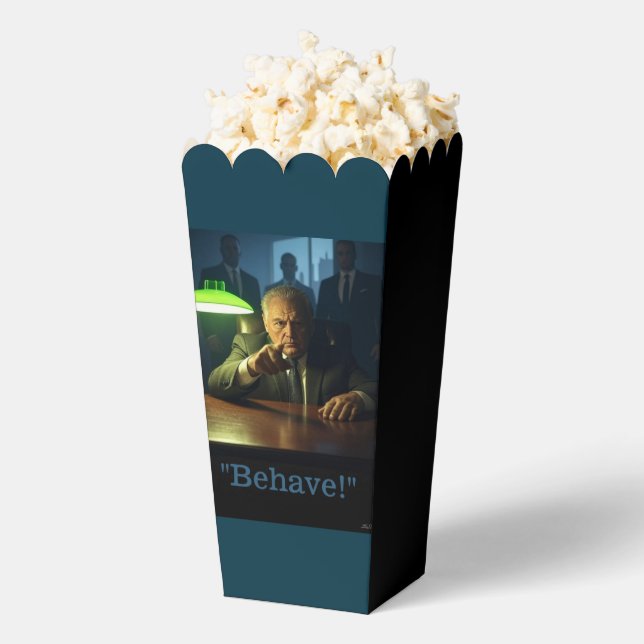 Boss behave popcorn boxes (Popped)