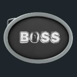 Boss Belt Buckle<br><div class="desc">If you're the boss,  you should wear this belt.</div>