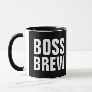 BOSS BREW Coffee Mugs