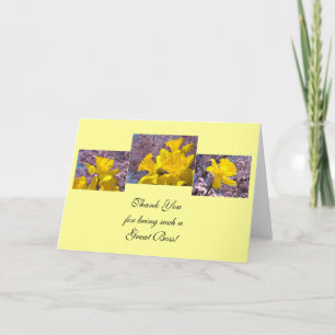 Boss Cards Thank You for being a Great Boss!