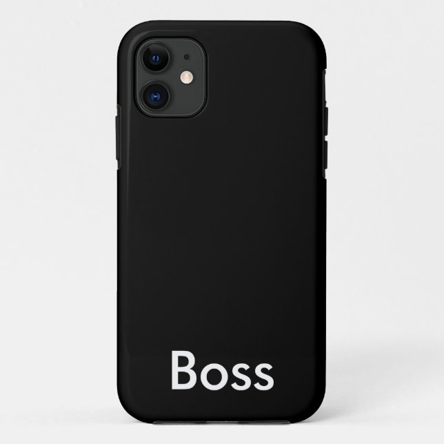 Boss Case-Mate iPhone Case (Back)