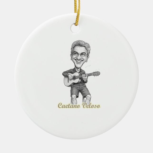 Boss Ceramic Tree Decoration (Front)