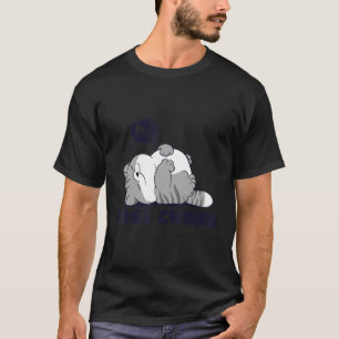 Boss Chonk Lazy Sleeping Fat Cat  Meme Design T-Shirt