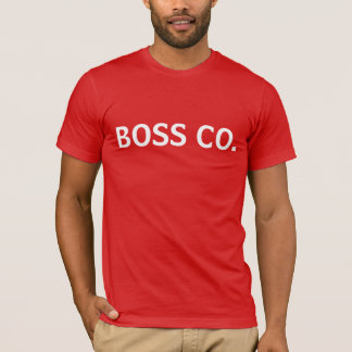 Boss CO. Red T-Shirt
