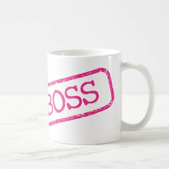 "BOSS" COFFEE MUG (Right)