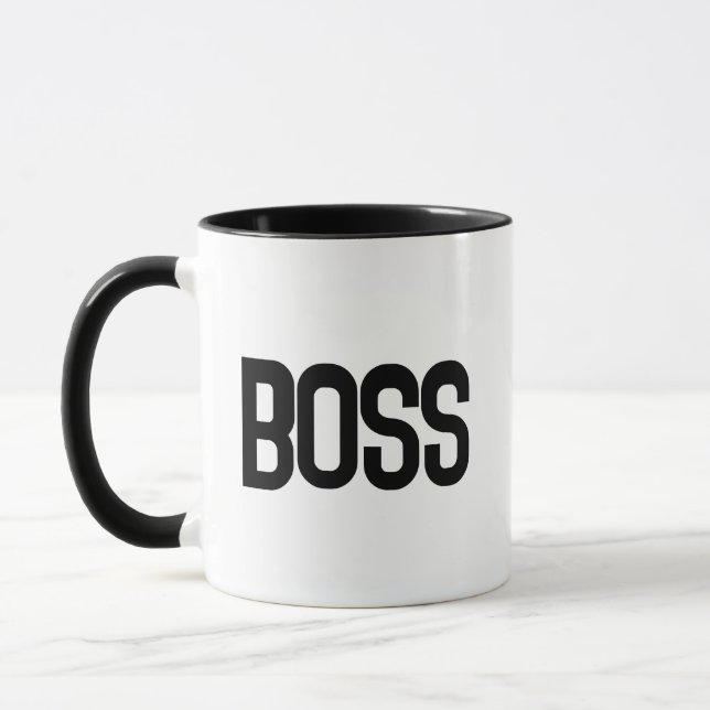 BOSS COFFEE MUG (Left)