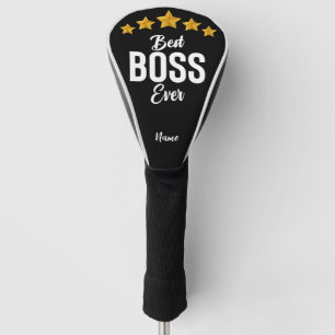 Boss Day Employee Appreciation Best Boss Ever  Golf Head Cover