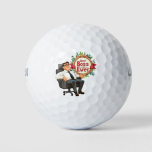 Boss Day Employee Appreciation Golf Balls