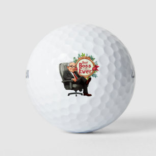 Boss Day Employee Appreciation Golf Balls