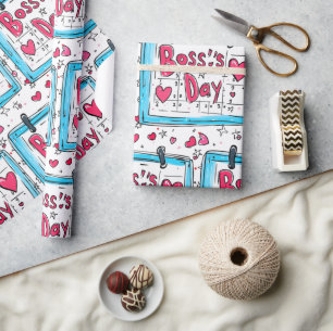 Boss Day  Wrapping Paper