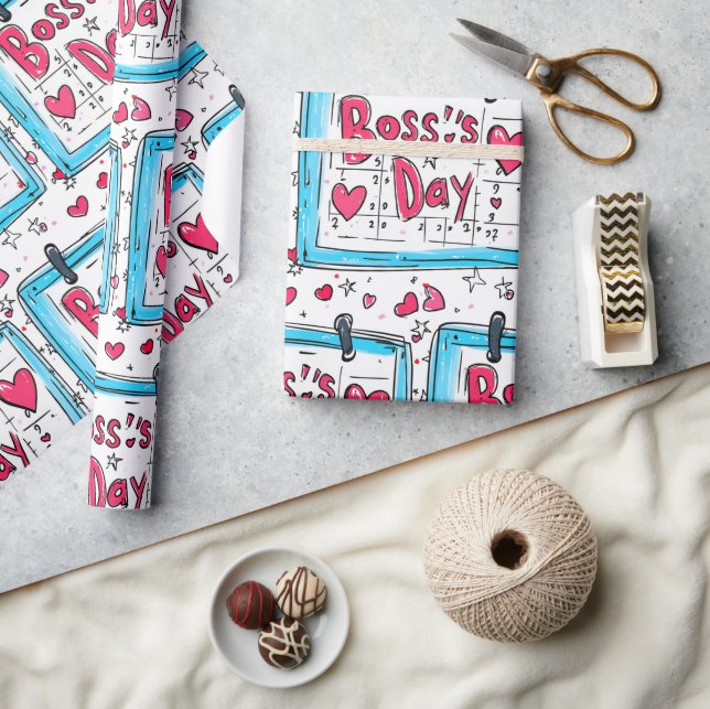 Boss Day  Wrapping Paper (Crafts)