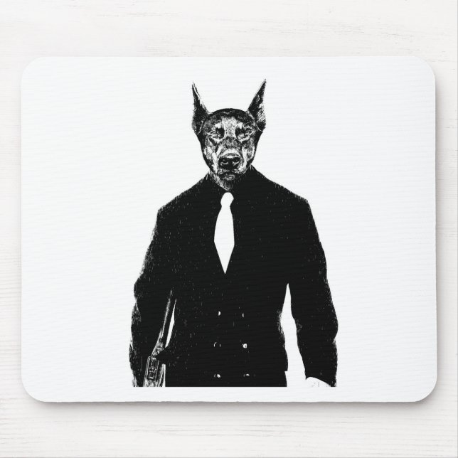 Boss Dog Mouse Mat (Front)