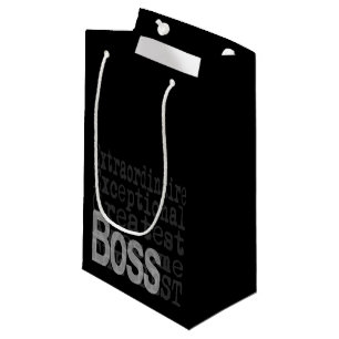 Boss Extraordinaire Small Gift Bag