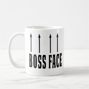 Boss Face Funny Boss Quotes Humour Gifts Idea Coffee Mug