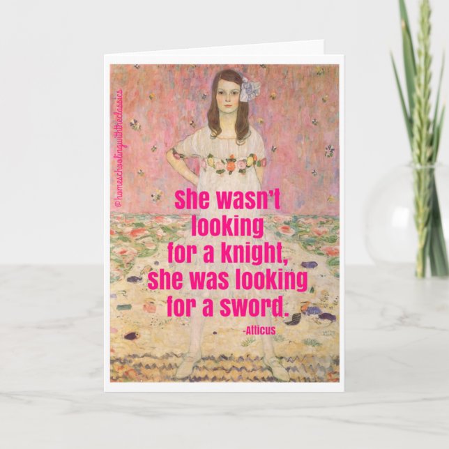Boss Girl Card (Front)