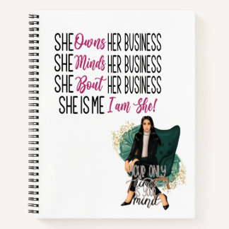 Boss Girl Spiral Notebook