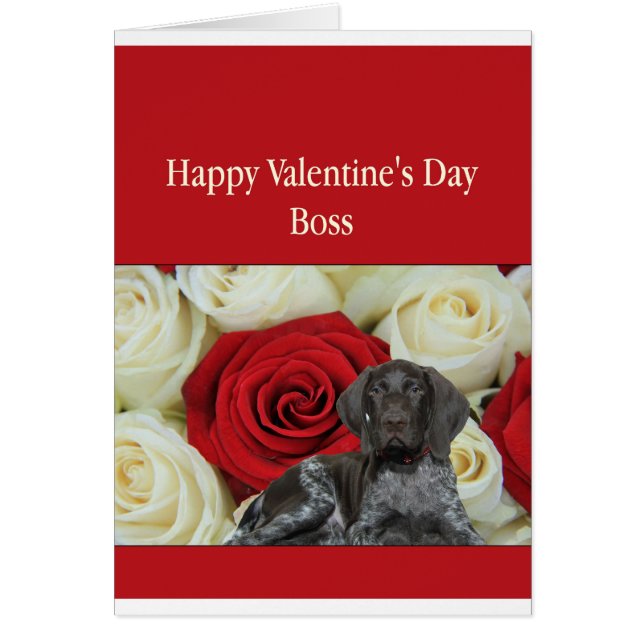 Boss Glossy Grizzly Valentine Puppy Love (Front)