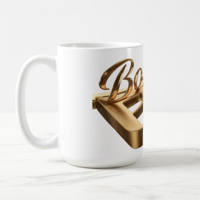 Boss Golden Coffee Mug (Left)