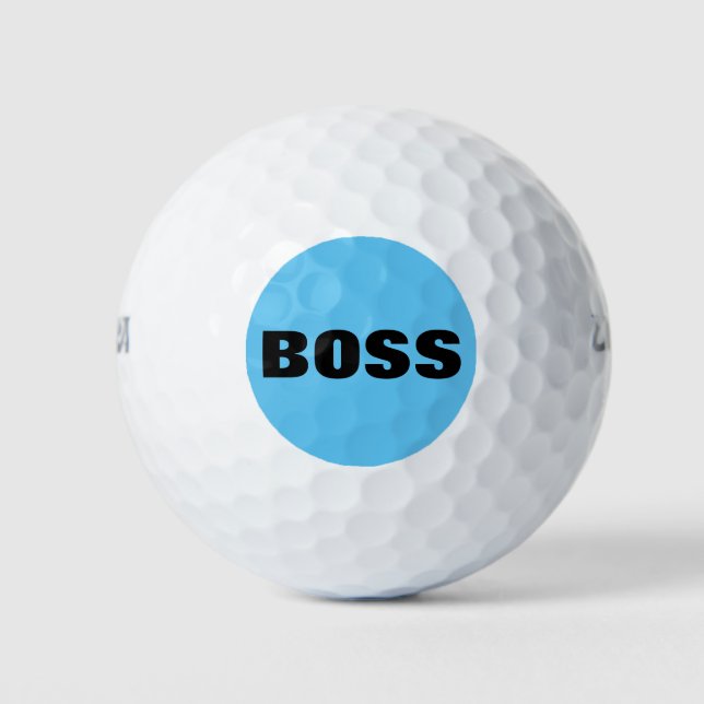 BOSS GOLF BALLS (Front)