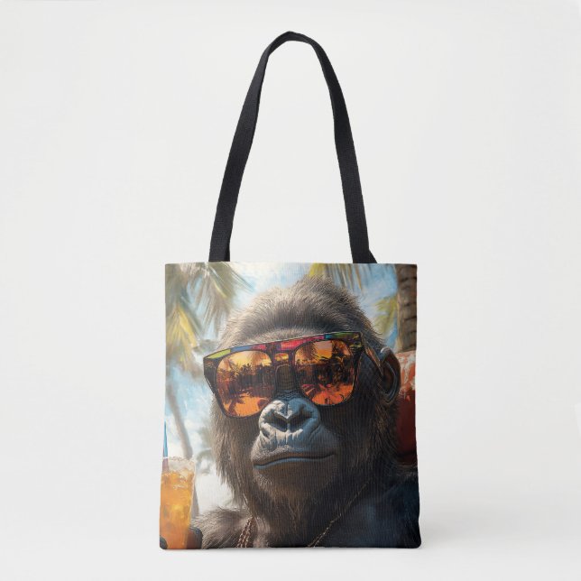 boss gorilla tote bag (Front)