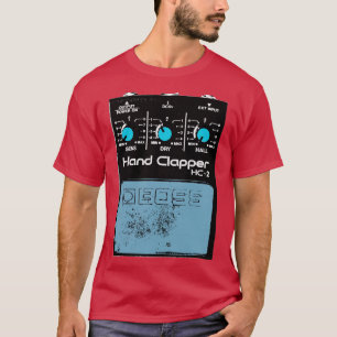 Boss Hand Clapper Guitar FX Fan Art Design T-Shirt