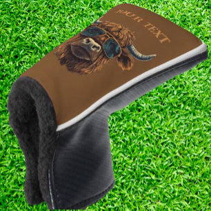 BOSS HIGHLANDER COW Golf Head Cover