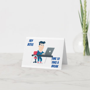 **BOSS** HOPE BIRTHDAY IS BEST ONE EVER CARD