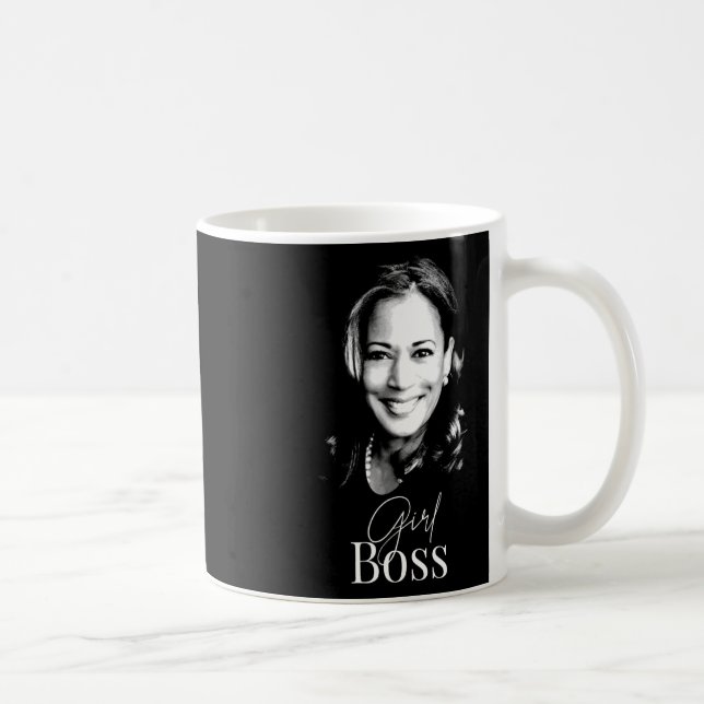 Boss Kamala Harris For Liberal Democrats  Coffee Mug (Right)
