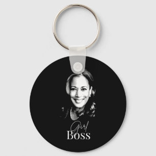 Boss Kamala Harris For Liberal Democrats Key Ring