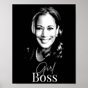 Boss Kamala Harris For Liberal Democrats  Poster