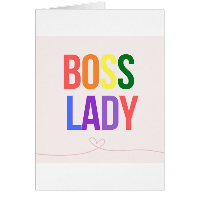 BOSS LADY (Front)