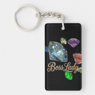 Boss Lady Acrylic Keychain