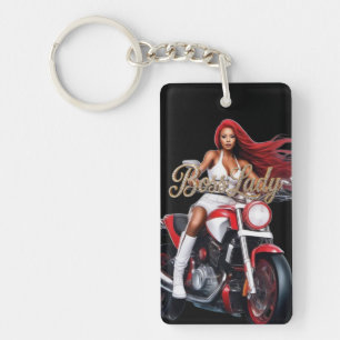 Boss Lady Acrylic Keychain
