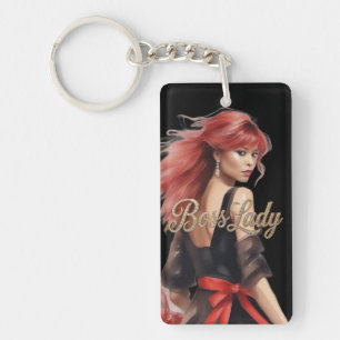 Boss Lady Acrylic Keychain