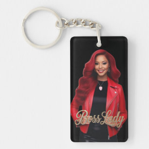 Boss Lady Acrylic Keychain