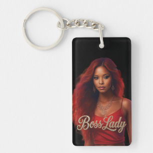 Boss Lady Acrylic Keychain