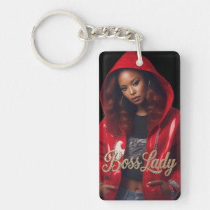 Boss Lady Acrylic Keychain