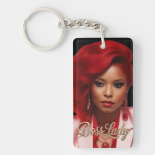 Boss Lady Acrylic Keychain
