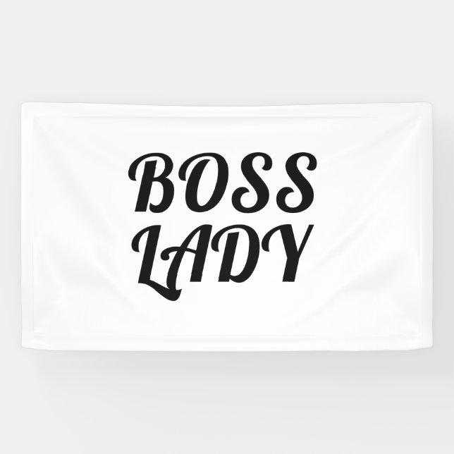 BOSS LADY BANNER (Horizontal)
