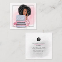Boss Lady Blogger Business Card