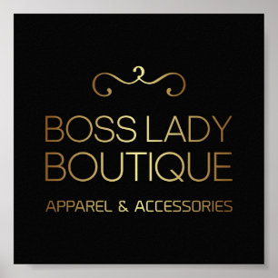 Boss Lady Boutique Poster 