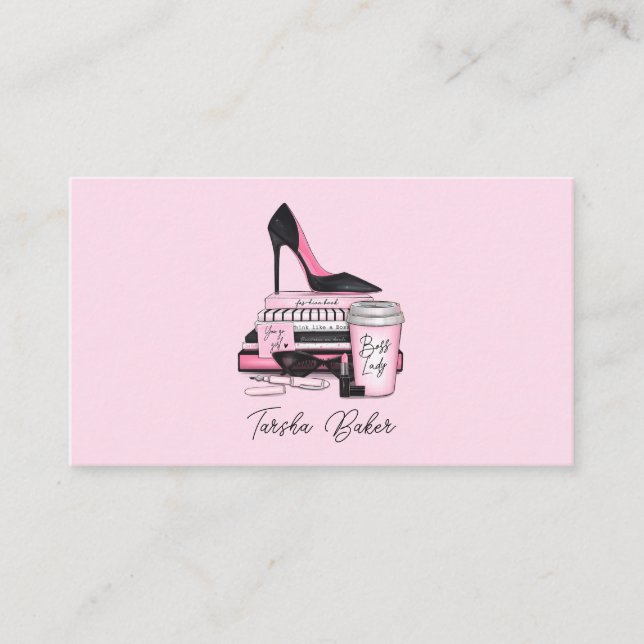 Boss Lady Business Cards (Front)