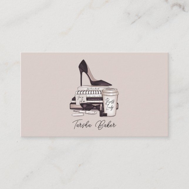 Boss Lady Business Cards (Front)