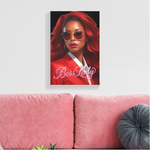 Boss Lady Canvas Print