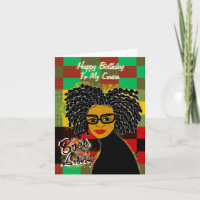 Boss Lady Cousin African American Birthday