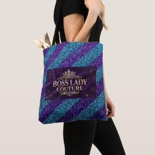 Boss Lady Couture All-Over-Print Tote Bag